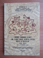 Lucrarile seminarului national. Zone istorice urbane, delimitare, gestiune, politici de revitalizare Alba Iulia