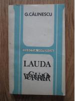 George Calinescu - Lauda lucrurilor