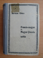 Birkas Geza - Dictionnaire francais-hongrois et hongrois-francais (1945)