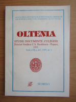 C. S. Nicolaescu Plopsor - Oltenia. Studii, Documente, Culegeri. Seria a III-a, an I, 1997, nr. 1