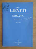 DInu Lipatti. Sonata pentru pian solo
