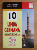 Larisa Dumitru - Limba germana. Manual pentru clasa a X-a (2001)