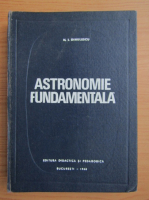 N. I. Dinulescu - Astronomie fundamentala