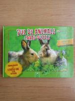 Pui de animale. Carte-puzzle