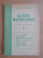 Revista Gazeta Matematica, anul LXXXIV, nr. 2, 1979
