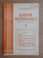 Revista Gazeta Matematica, anul XCV, nr. 1, 1990