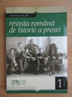 Revista romana de istorie a presei, anul V, nr. 1 (9), 2011