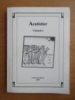 Acatistier (volumul 1)
