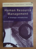 Christopher Mabey - Human resource management. A strategic introduction