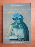Felicia Burdescu - Masters of 20th Century british literature