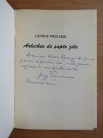 George Puscariu - Arlechin de sapte zile (cu autograful autorului)