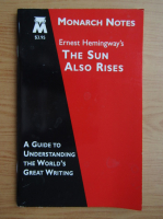 Laurie Rozakis - Ernest Hemingway's the sun also rises. A guide to understanding the world's great writing