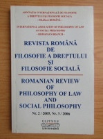 Revista romana de filosofie a dreptului si filosofie sociala