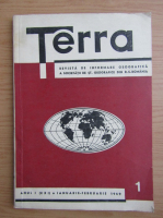 Revista Terra, anul I, nr. 1, ianuarie-februarie 1969