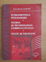 Venera-Mihaela Cojocariu - Fundamentele pedagogiei