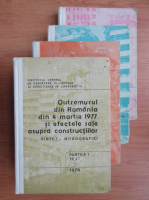 Cutremurul din Romania din 4 martie 1977 si efectele sale asupra constructiilor (4 volume)