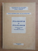 Ecaterina Goga - Filozofie si filologie