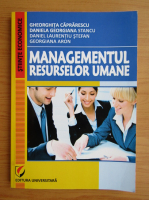 Gheorghita Caprarescu - Managementul resurselor umane