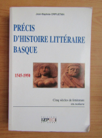 Jean Baptiste Orpustan - Precis d'histoire litteraire basque