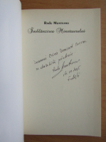 Radu Munteanu - Imblanzirea minotaurului (cu autograful autorului)
