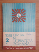 Revista Limba si Literatura romana, nr. 2, 1984
