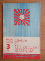Revista Limba si Literatura romana, nr. 3, 1987