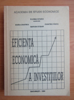 S. Florea - Eficienta economica a investitiilor
