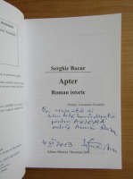 Serghie Bucur - Apter (cu autograful autorului)