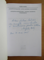 Angela Botez - Concepte integrative antice, moderne, postmoderne (cu autograful autorului, editie bilingva)
