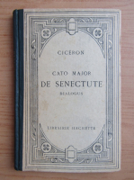 Anticariat: Cicerone - Cato major de senectute. Dialogus (aprox. 1910)