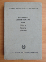 Dictionarul Limbii Romane, tomul X, partea 1, litera S: S-Sclabuc