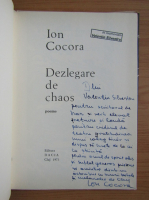 Anticariat: Ion Cocora - Dezlegare de chaos (cu autograful autorului)
