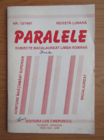 Revista Paralele, nr. 12, 1997
