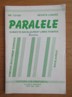 Revista Paralele, nr. 13, 1997