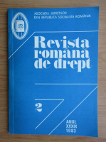 Revista romana de drept, anul XXXIX, nr. 2, 1983