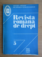 Revista romana de drept, anul XXXIX, nr. 5, 1983