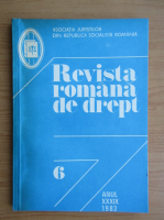 Revista romana de drept, anul XXXIX, nr. 6, 1983