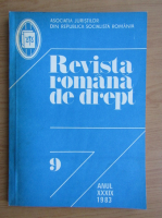 Revista romana de drept, anul XXXIX, nr. 9, 1983