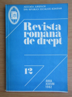 Revista romana de drept, anul XXXVIII, nr. 12, 1982