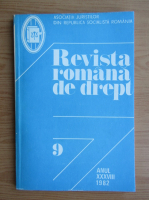 Revista romana de drept, anul XXXVIII, nr. 9, 1982