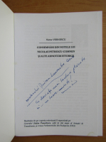 Victor Vernescu - Consemnari din notele lui Nicolae Petrescu Comnen si alte adnotari istorice (cu autograful autorului)