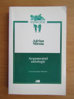 Adrian Miroiu - Argumentul ontologic
