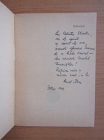 Aurel Storin - Schimbul (cu autograful si dedicatia autorului)
