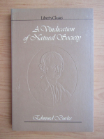Edmund Burke - A vindication of natural society
