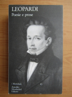 G. Leopardi - Poesie e prose (volumul 1)