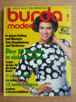 Revista Burda, nr. 4, aprilie 1985
