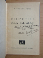 Vasile Romanescu - Clopotele dela Talpalari (cu autograful autorului)