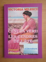 Victoria Milescu - Cenusa vietii (editie bilingva)