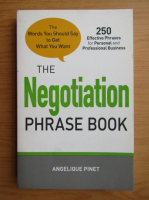 Angelique Pinet - The negotiation phrase book