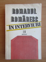 Anticariat: Aurel Sasu - Romanul romanesc in interviuri (volumul 4, partea I)